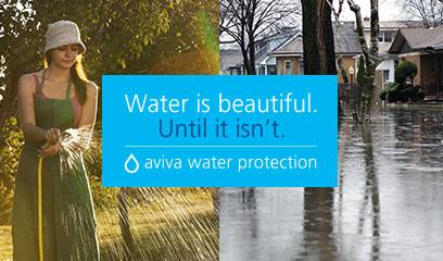 sign: Water is beautiful until it isn't