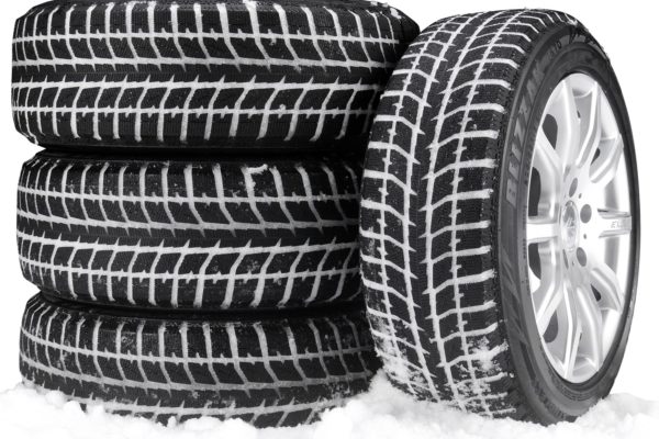 Set of snow tires